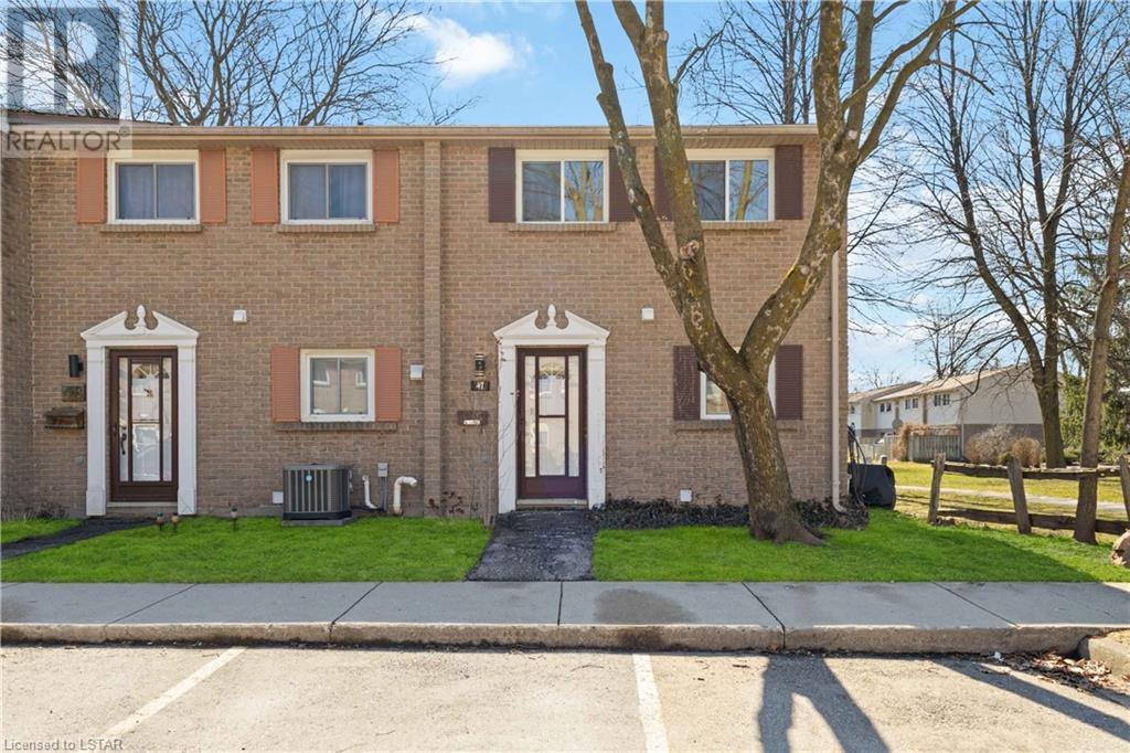 166 SOUTHDALE Road W Unit# 47, london, Ontario